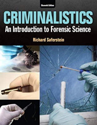 Criminalistics textbook cover