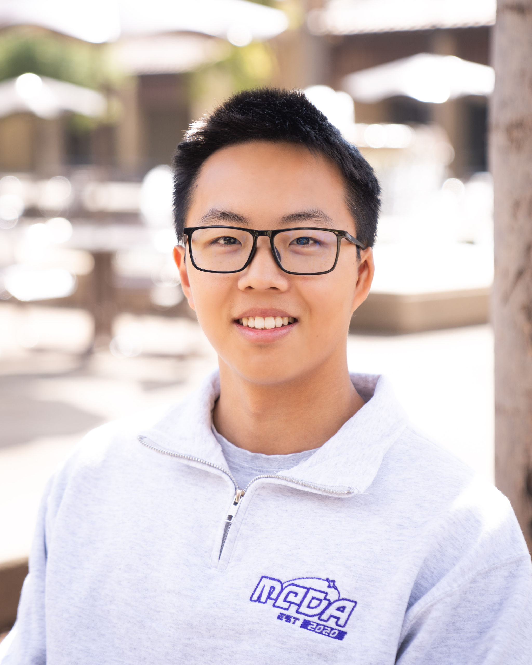 Portrait of Dan smiling