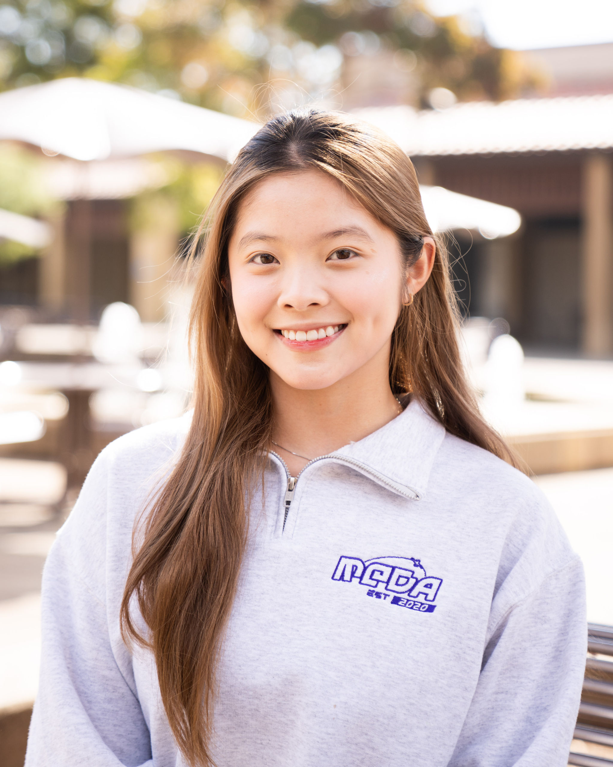 Portrait of Nhi smiling