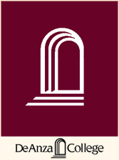 De Anza logo - stylized archway