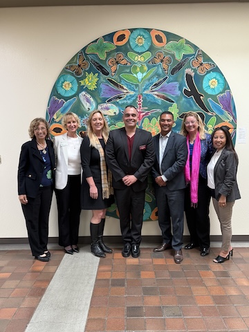 Institutional Effectiveness Partnership Initiative Partnership Resource Team (IEPI PRT) first visit group photo
