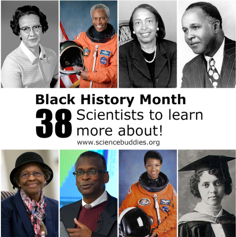 Eight featured Black History Month scientists images
