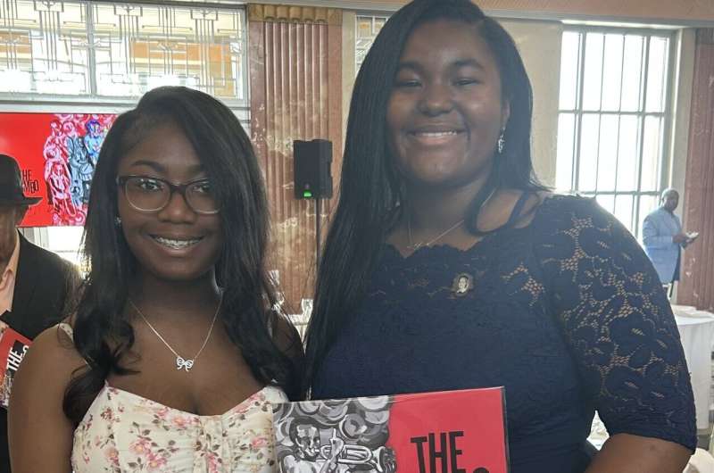 Calcea Johnson and Ne'Kiya Jackson