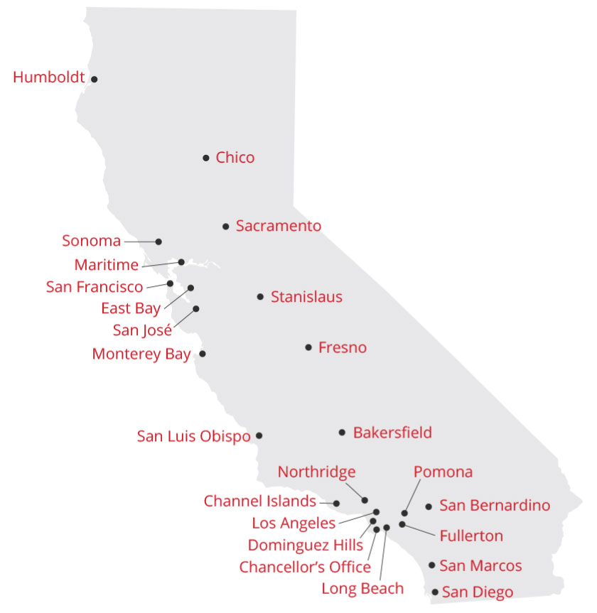 map of CSU locations