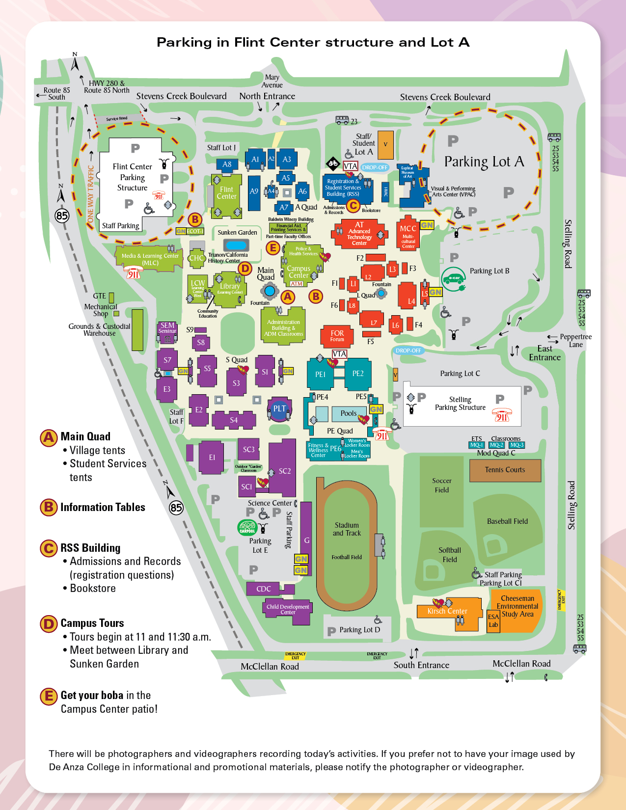 Welcome Day map